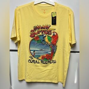 Yellow Jimmy Buffett Graphic T-Shirt
